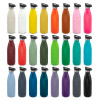 Main Push Button Powder Coated Vacuum Bottles